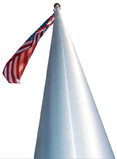 Large Steel  Flag Poles