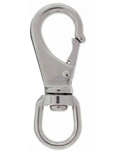 3 1/4 in Stainless Steel Swivel Flag Snaps