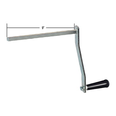 9" Universal Flagpole Winch Crank Handle