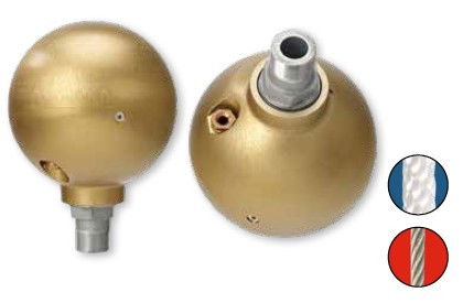 8" Cast Aluminum Ball Truck Assembly TRK-9646