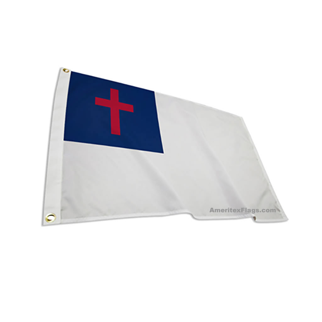 Nylon Christian Flags
