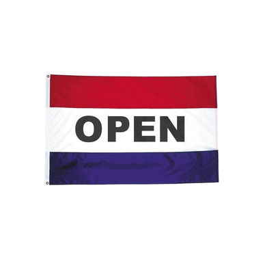 Horizontal Striped Message Flags