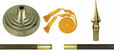8' Indoor Flag Mounting Set with Spear (No Flag)