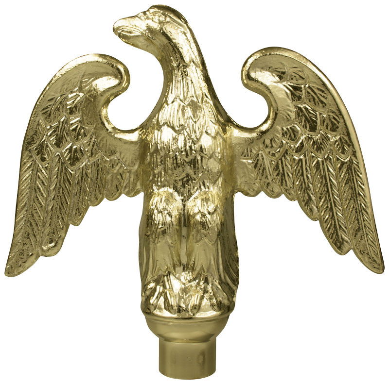 Metal Perched Eagle Ornament Metal Perched Eagle Ornament
