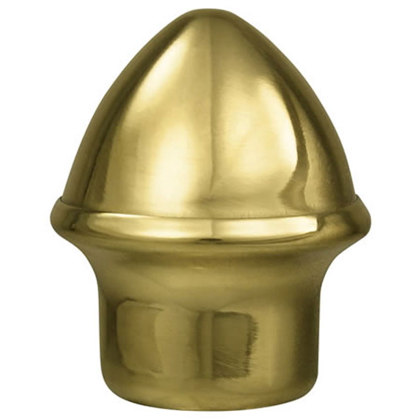 Solid Brass Slip Fit Acorn Ornament Solid Brass Slip Fit Acorn Ornament