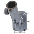 1" Adjustable Wall Mounted Flagpole Bracket
