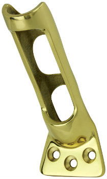 1" Cast Brass Flagpole Bracket