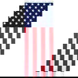 18" x 48" American Flag Economy Cotton Pulldowns