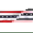 3' x 8' Cotton Patriotic Flag Flat
