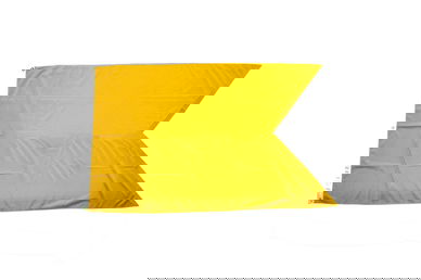Solid Color Nylon Attention Flags