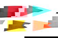 Solid Color Nylon Attention Flags