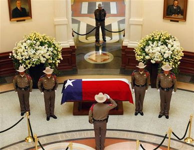 Cotton Texas Interment Flag - Casket Flags