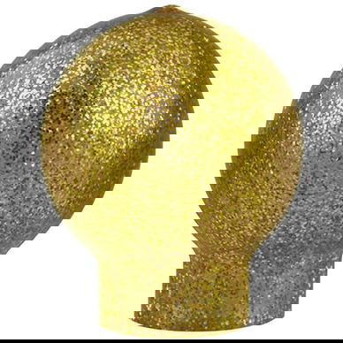 Gold Vinyl Slip Fit Ball Ornaments