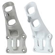 35 Degree Angle Aluminum Flagpole Bracket