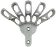 45 Degree Angle Aluminum Finger Flagpole Brackets