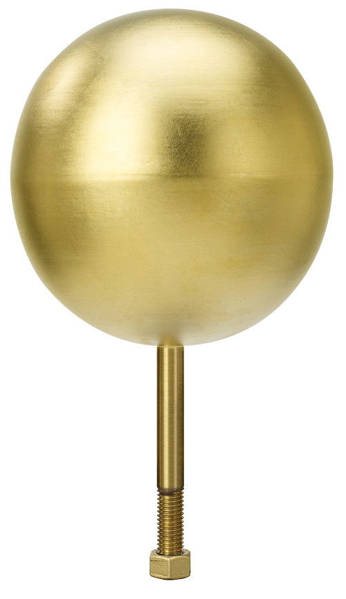 24k Gold Leaf Copper Flagpole Ball Ornaments 24k Gold Leaf Copper Flagpole Ball Ornaments