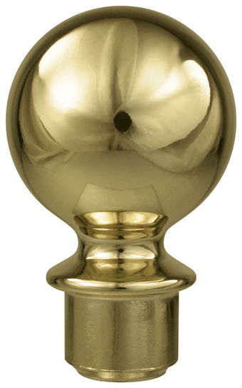 Gold Metal Slip Fit Ball Ornament
