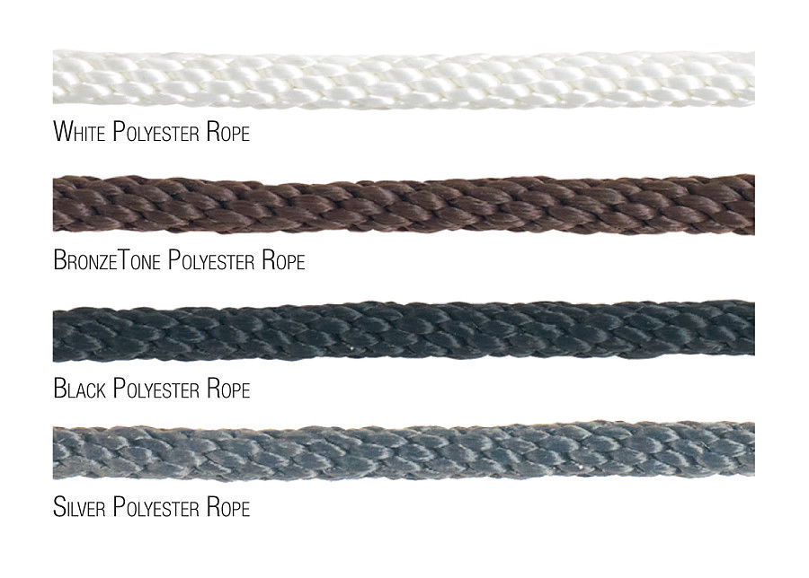 Solid Braid Polyester Halyard by the Foot