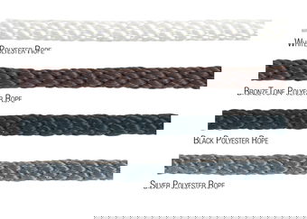 Solid Braid Polyester Halyard by the Foot