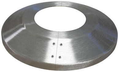 Two Piece Split Standard Profile Flagpole Flash Collars