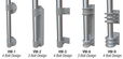 Concord American Continental Vertical Wall Mount Flag Poles