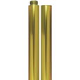 8' x 1-1/8" Gold Aluminum Pole Deluxe U.S. Indoor Flag Set