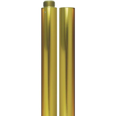 8' x 1-1/8" Gold Aluminum Pole Deluxe U.S. Indoor Flag Set
