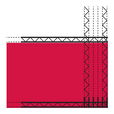 20' x 38' Nylon Texas Flag