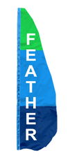 3-Horizontal Panel Vertical Banner Flags
