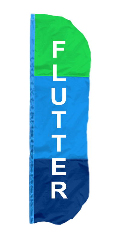 3-Horizontal Panel Vertical Banner Flags