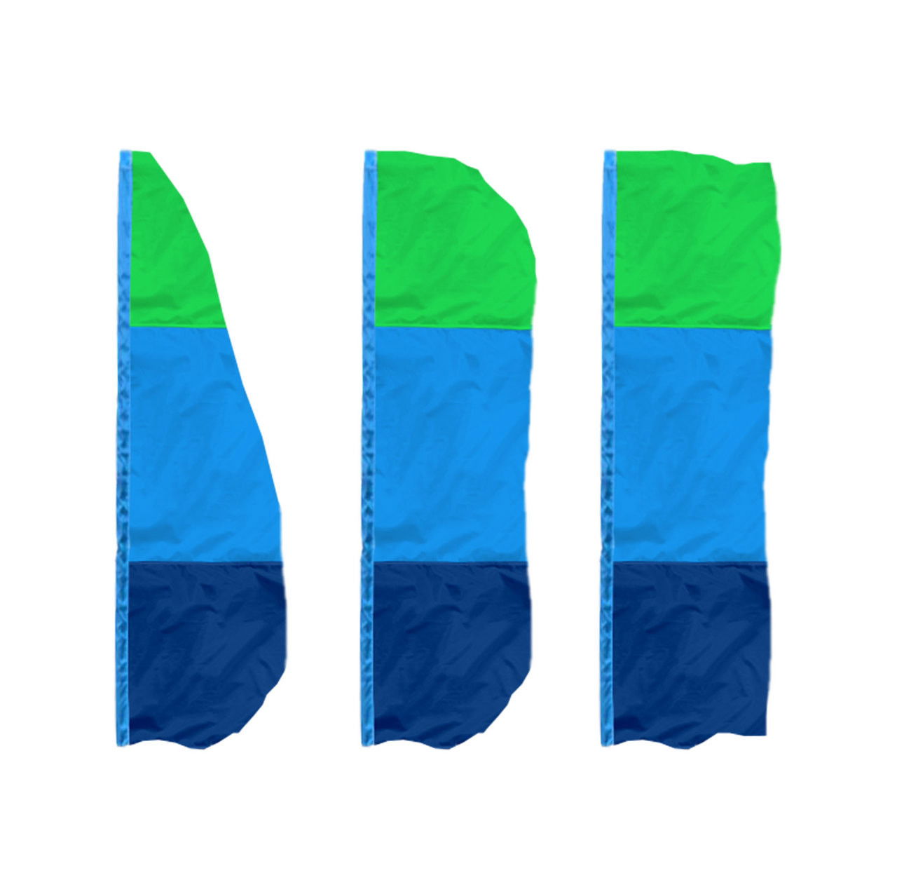 3-Horizontal Panel Vertical Banner Flags 3-Horizontal Panel Vertical Banner Flags