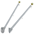 Patio Outrigger Wall Mount Flagpole Kit