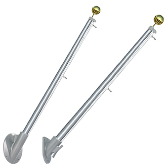 Patio Outrigger Wall Mount Flagpole Kit