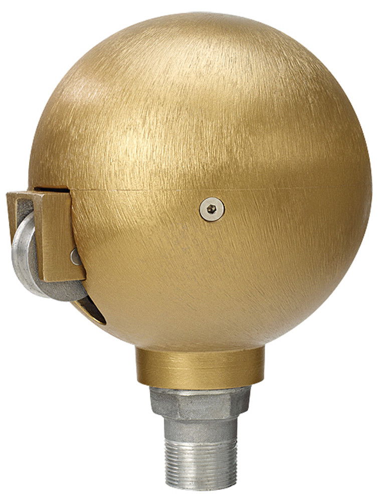 8" External Halyard Cast Ball Truck