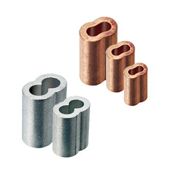Oval Swage Sleeves - Crimps