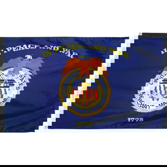 Outdoor Nylon Merchant Marine Flags