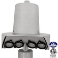 Internal Flagpole Beacon – 8″ IH 12V Quad