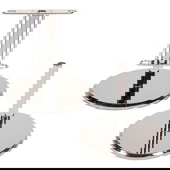Chrome Floor Stand for Military Guidon Poles