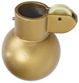 4 1/2" External Halyard Cast Ball Truck Cap Style Stationary