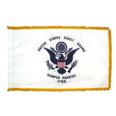 8' Deluxe Indoor Military Flag Set - 3' x 5' Flag (Individual Sets)