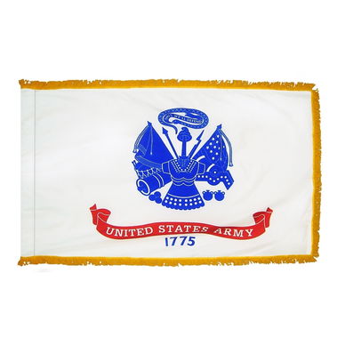 9' Deluxe Indoor Military Flag Set - 4' x 6' Flag (Individual Sets)