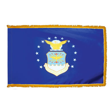 9' Deluxe Indoor Military Flag Set - 4' x 6' Flag (Individual Sets)