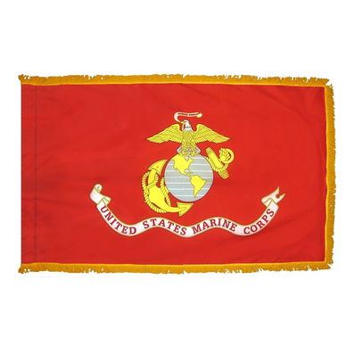 9' Deluxe Indoor Military Flag Set - 4' x 6' Flag (Individual Sets)