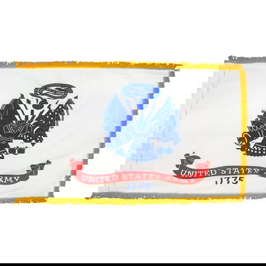 7' Deluxe Indoor Military Flag Set - 2' x 3' Flag (Individual Sets)