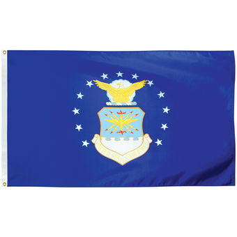 3' x 5' Poly-Max Outdoor Air Force Flag