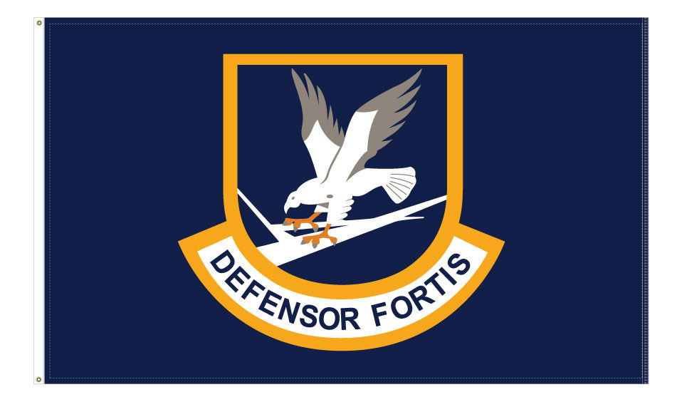 3' x 5' USAF Security Forces, Defensor Fortis Flags