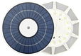 Solar Disc Flag Light - 266 LEDs