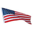 3' x 5' Nylon American Banner Flags