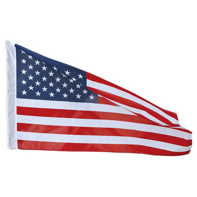 2-1/2' x 4' Poly Cotton American Banner Flag