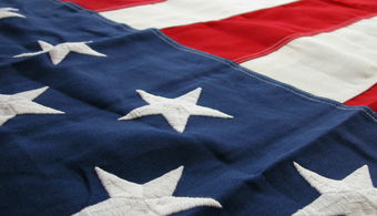 Polyester American Interment Flag - Casket Flags